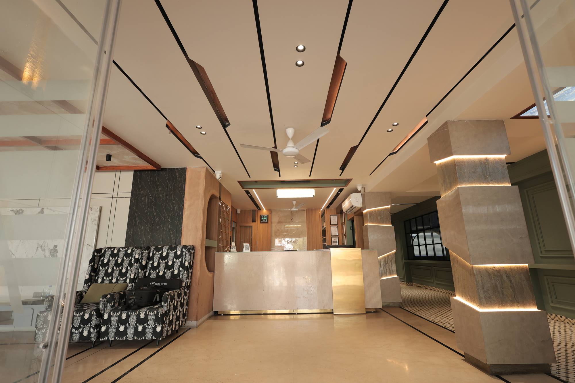 Reception, second view at Hotel Relax Inn, Banswara