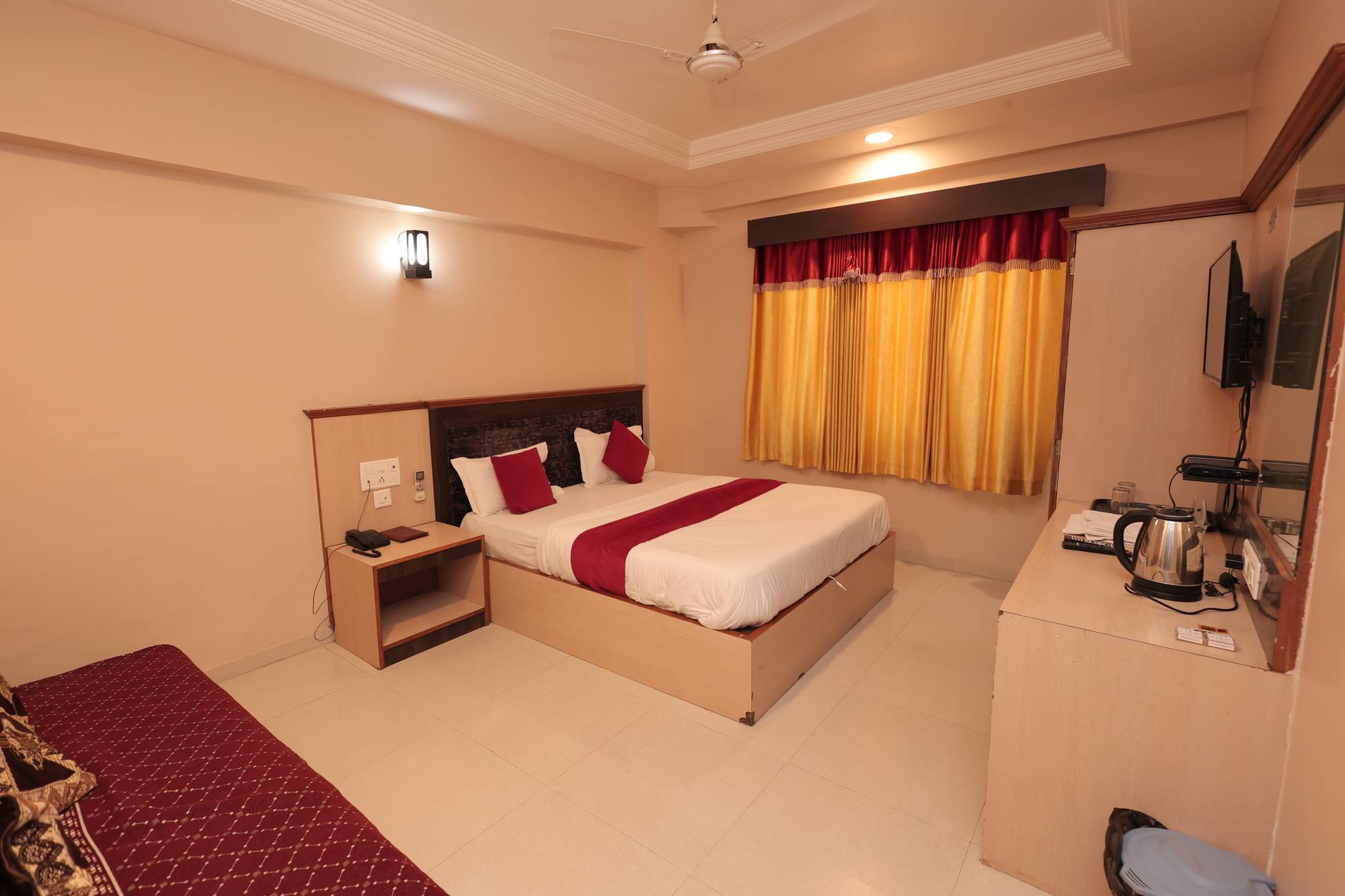 The Executive Room at Hotel Relax Inn, Banswara, at 224 square feet with flexible bedding